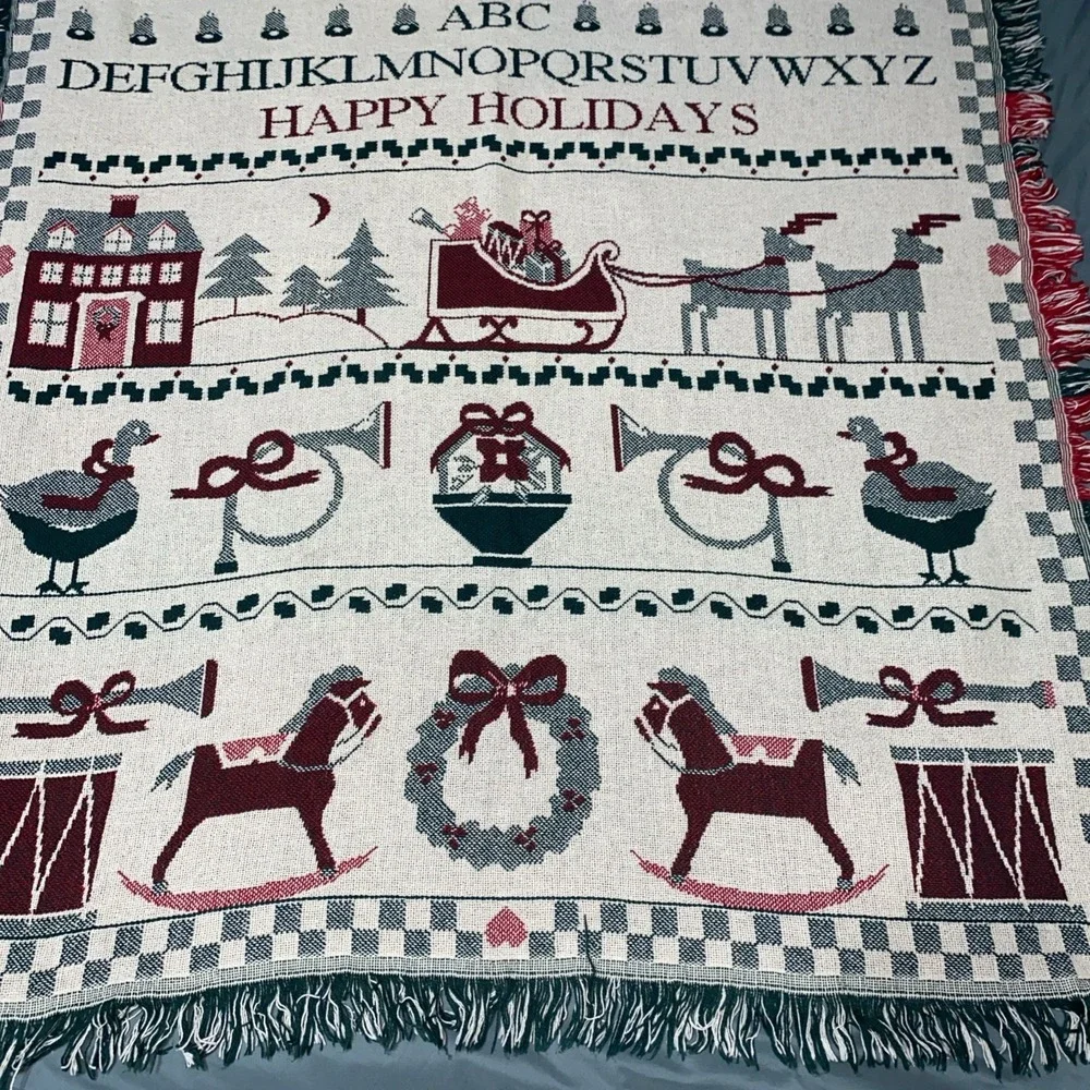 Vtg Woven 2